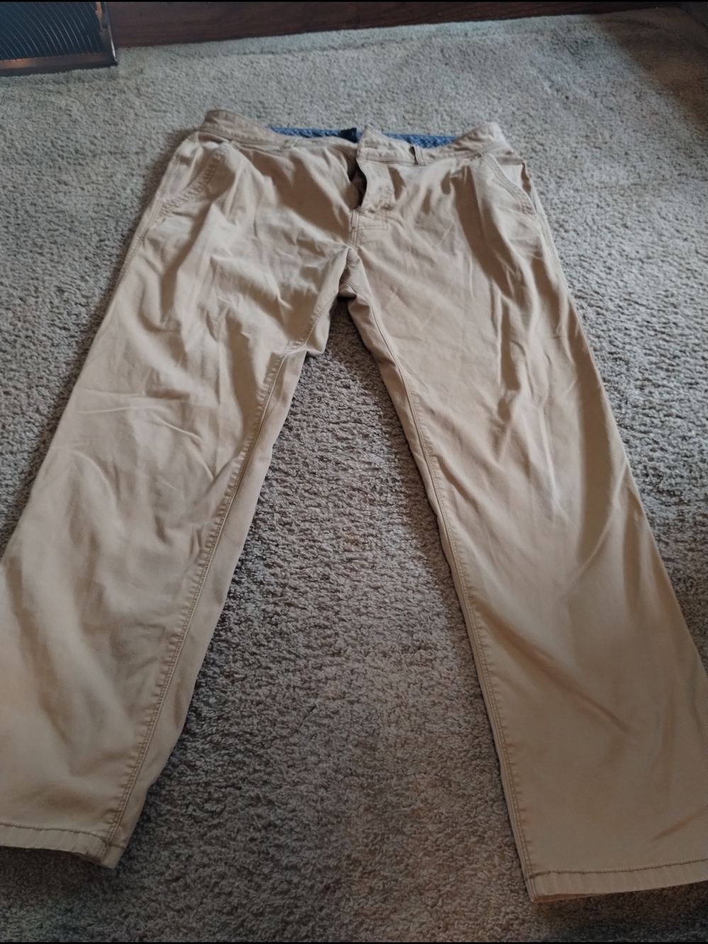 Men's Prana Khaki Pants - Beige Sz 35